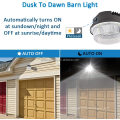 50Watt 6500lm LED Security Area Barn Light Dusk to Dawn Photocell sensor Ultra Bright Yard flood lamp economic Garden ETL cETL